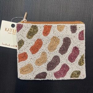 Kaylee New York Beaded Cosmetic Pouch - Multicolor